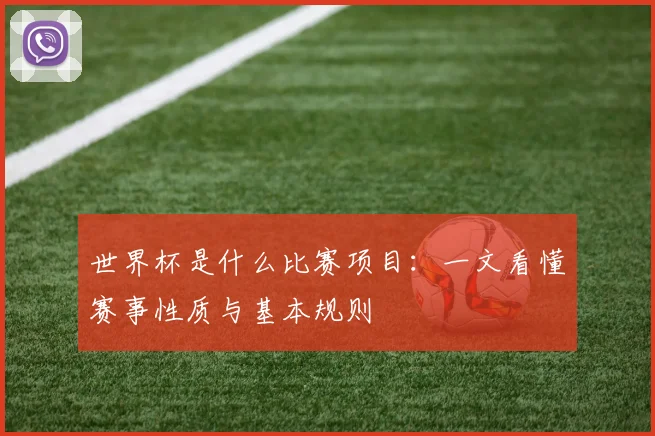 世界杯是什么比赛项目:一文看懂赛事性质与基本规则
